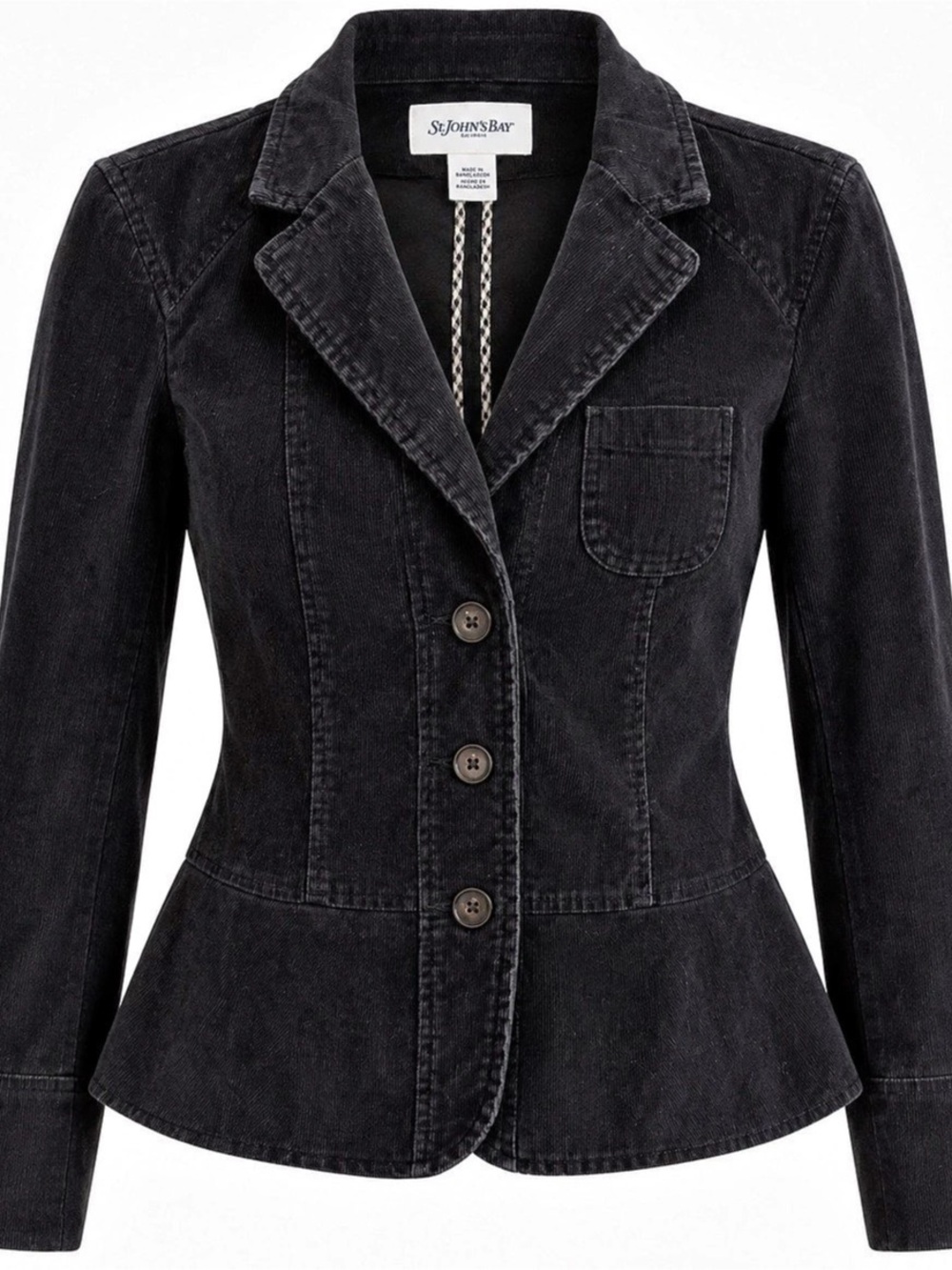St. John’s Bay Fitted Corduroy blazer/Jacket